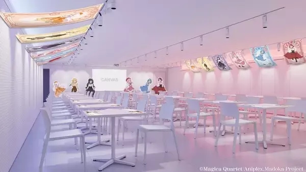 「まどか、ほむらがお出迎え♪ 「まどマギ〈ワルプルギスの廻天〉」描き下ろしビジュアル登場！「サンシャインシティプリンスホテル」コラボ開催」の画像