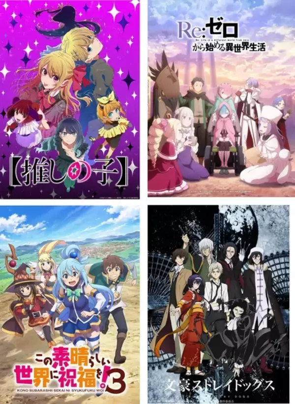 【推しの子】「リゼロ」「このすば」「文スト」ステージが開催決定！「沖縄アニメーションフェスティバル2026」