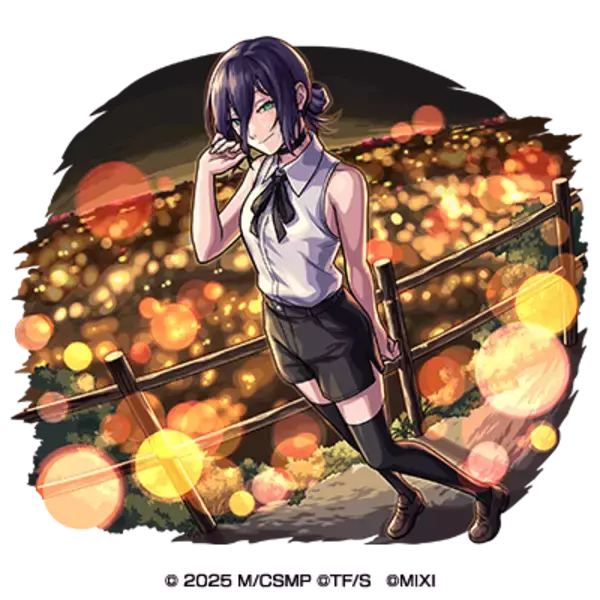 「チェンソーマン」デンジ＆ビーム、レゼがガチャに！米津玄師「IRIS OUT」がBGMに決定♪「モンスト」コラボ第2弾【4月1日0時より】