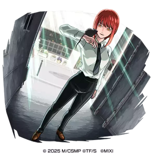 「「チェンソーマン」デンジ＆ビーム、レゼがガチャに！米津玄師「IRIS OUT」がBGMに決定♪「モンスト」コラボ第2弾【4月1日0時より】」の画像