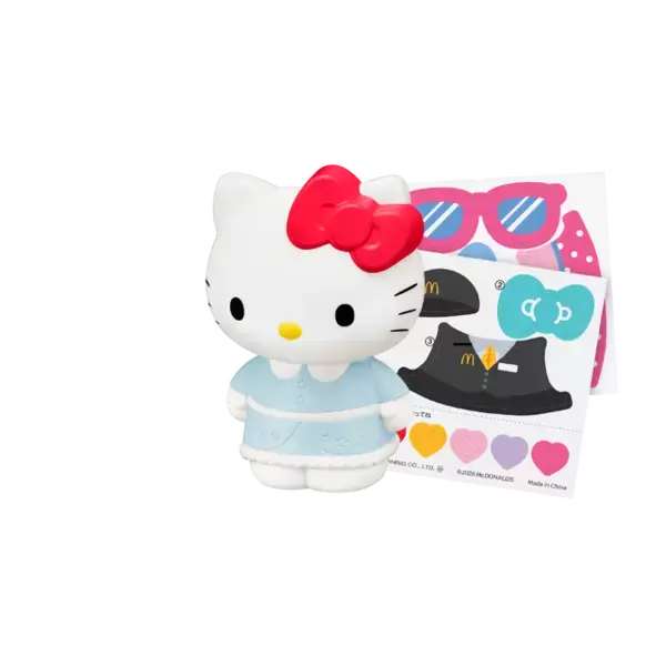 「キティ、クロミ、ポムポムプリンのおもちゃ♪ 「マック」ハッピーセットにサンリオキャラ＆トミカ登場」の画像