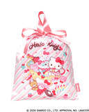 「「サンリオ」キティ、シナモロール達がクレープをもぐもぐ♪ ツヤツヤ生地の巾着がカプセルトイに登場！5月上旬から」の画像1