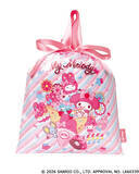 「「サンリオ」キティ、シナモロール達がクレープをもぐもぐ♪ ツヤツヤ生地の巾着がカプセルトイに登場！5月上旬から」の画像3