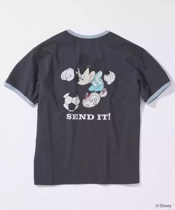 「「ディズニー」ミッキー、ミニーたちの“サッカーTシャツ”登場☆ ジャーナル スタンダード別注！」の画像