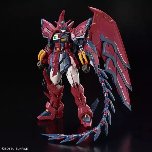 「“決着をつけるぞ、ヒイロ！”「RG 1/144 ガンダムエピオン」の抽選販売が受付中！ 鋭いフォルムと螺旋を描くしなやかな可動を実現」の画像