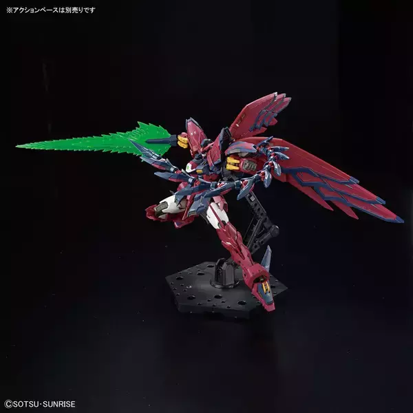 「“決着をつけるぞ、ヒイロ！”「RG 1/144 ガンダムエピオン」の抽選販売が受付中！ 鋭いフォルムと螺旋を描くしなやかな可動を実現」の画像