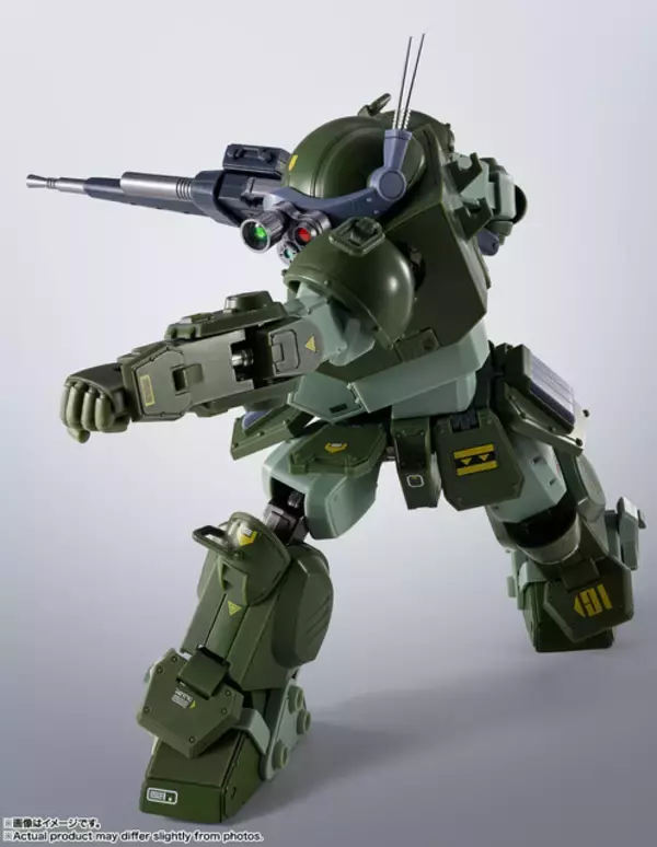 「「装甲騎兵ボトムズ」キリコが乗る「スコープドッグ」のフィギュアが2月より発売！戦闘中のアクションやパイロット登場シーンも楽しめる」の画像
