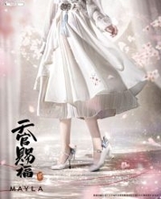 「天官賜福 貮」謝憐と花城を優雅に表現…！繊細な刺繍が贅沢な「MAYLA」コラボスカート登場