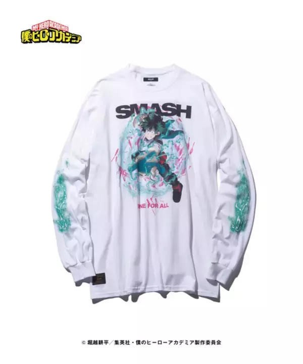 「「ヒロアカ」デクや爆豪、死柄木らをストリートスタイルに表現♪ glambコラボアイテムが登場」の画像