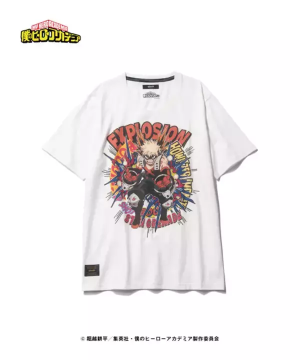 「「ヒロアカ」デクや爆豪、死柄木らをストリートスタイルに表現♪ glambコラボアイテムが登場」の画像