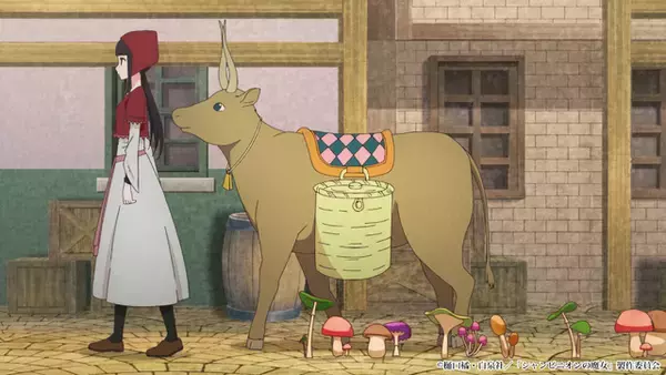 「冬アニメ「シャンピニオンの魔女」初回1時間スペシャル♪ 孤独な心優しい黒魔女・ルーナに訪れた出会いとは…第1話＆第2話先行カット」の画像