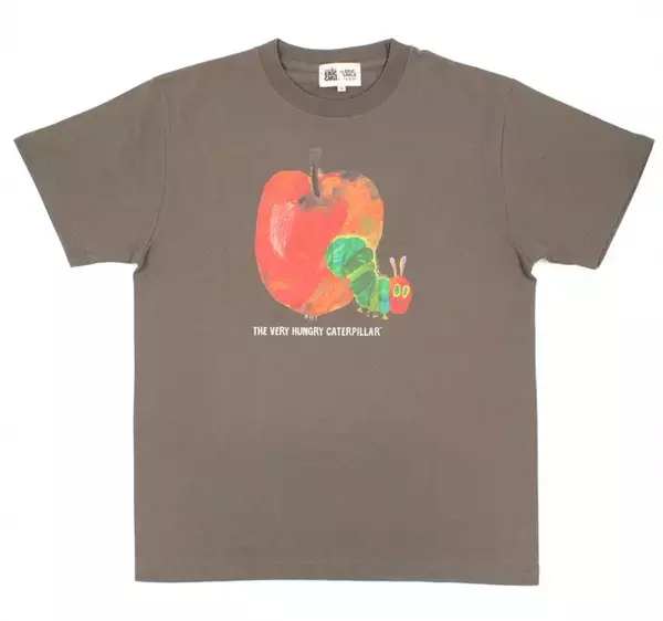「「はらぺこあおむし」デザインTシャツに新色10カラー登場！親子で楽しめるリンクコーデも」の画像