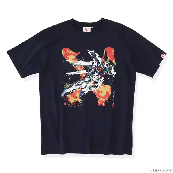 ガンダムX、ガンダムヴァサーゴがかっこよすぎる！ 「ガンダムX」筆絵タッチで描かれたTシャツが明日（8/9）まで予約受付中！