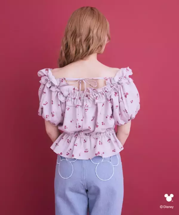 「ミニー×さくらんぼの大人かわいい雰囲気にキュン♪ インフルエンサー・あいにゃんプロデュース「Areeam」アパレル登場」の画像
