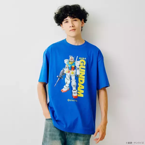「「ガンダム」アムロ、シャア、カツ・レツ・キッカも！アニメの世界をPOPにまとうカラーグラフィックTシャツが新登場」の画像