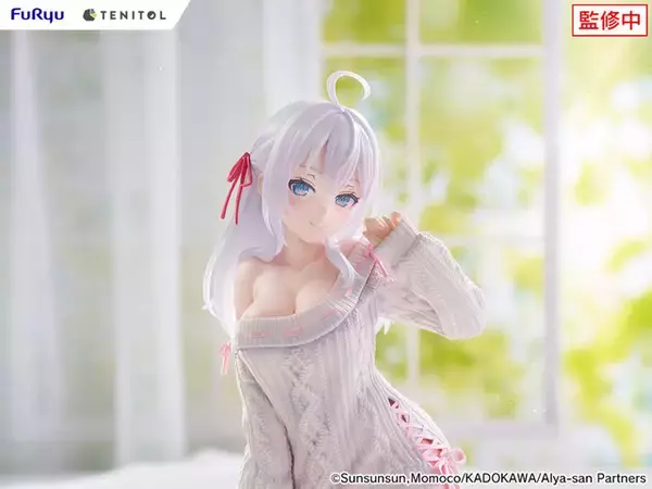 「ロシデレ」アーリャの大胆なニット姿をフィギュア化！はだけたニットから覗く胸元や太腿から伸びる滑らかな足のラインにドギマギ!?