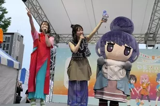 「ゆるキャン△」SEASON4は“アフレコが3話まで終了”!? 制作秘話も 山梨・甲府駅前に1.3万人来場の「ゆるフェス」レポ