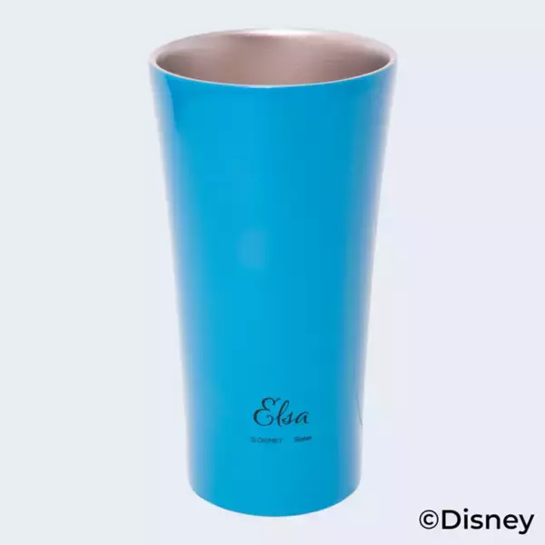 「「アナと雪の女王」アナ&エルサのドレスがモチーフ♪ エレガントなタンブラー＆ショッピングバッグ登場」の画像