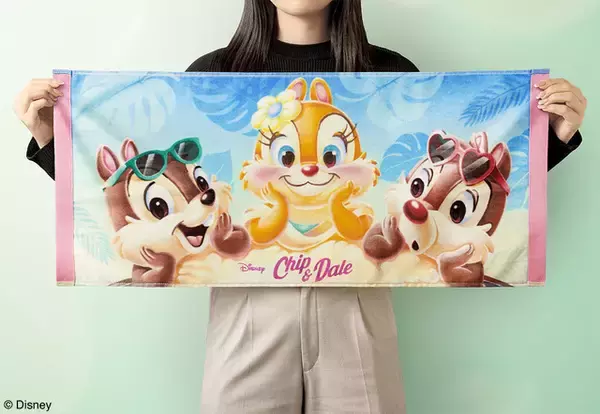 「夏バカンス気分を先取り♪ チップ＆デール×「東京ばな奈」コラボの新作スイーツ＆新作グッズが登場」の画像