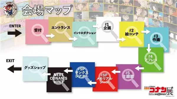 「「名探偵コナン展」が広島に！怪盗キッド撮影会や“広島会場限定”特典も♪ 【9月19日～】」の画像