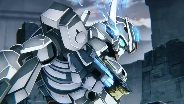 「「ガンダム 水星の魔女」お台場“WALL-G”に特別映像が登場！ スレッタ＆ミオリネにフィーチャー」の画像