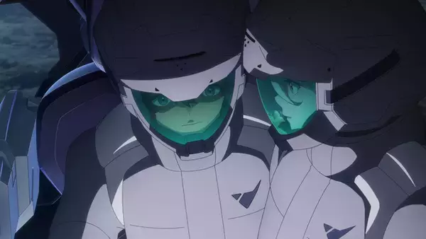 「「ガンダム 水星の魔女」お台場“WALL-G”に特別映像が登場！ スレッタ＆ミオリネにフィーチャー」の画像