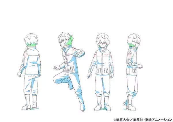 「REBOOT版「ワートリ」遊真＆修のキャラ設定画、初公開！ウォークスルー展示イベントも開催決定」の画像