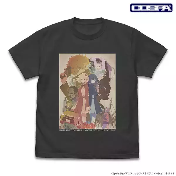 「「リコリコ」“私は君と会えて嬉しい！” 千束とたきなのフルグラTシャツ、リコリス校章ワークシャツなど新作グッズ登場♪ 【二次元コスパ】」の画像