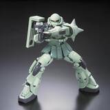 「“ええい！よくもジーンを！”「RG 1/144 MS-06F 量産型ザク」が抽選販売中！ アドヴァンスドMSジョイント採用で、隊長機用アンテナ2種と一般兵用頭部が付属！」の画像2
