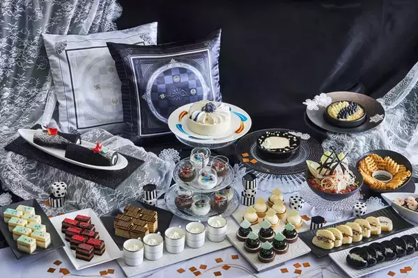 「「刀剣乱舞」鶴丸国永、燭台切光忠たちがきらびやかなケーキに♪ ヒルトン東京お台場でスペシャルビュッフェ第2弾が開催」の画像