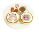 「「SPY×FAMILY」スイパラコラボカフェがオープン！ アーニャの“よゆうのえみ”パンケーキや劇中の料理を再現♪」の画像1