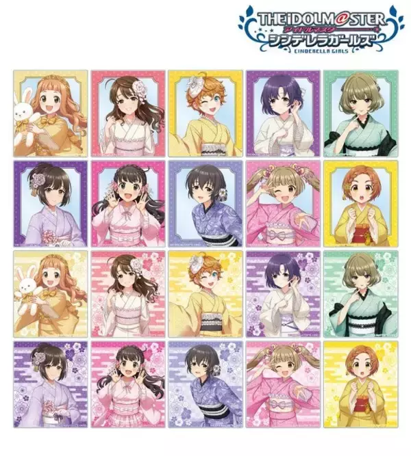 「「デレマス」市原仁奈、高垣楓らアイドル10人の“レース着物”姿が華やか☆描き下ろしグッズが受注中【5月13日まで】」の画像