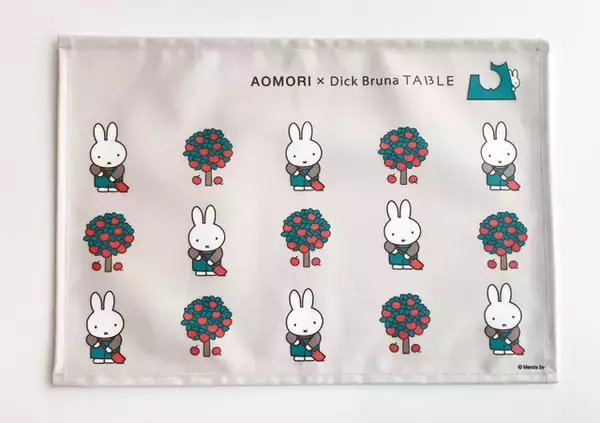 「ミッフィー×リンゴ「AOMORI×Dick Bruna TABLE」限定グッズ第2弾が登場！ 青森の思い出をさりげなくアピールできる」の画像