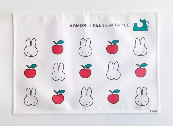 「ミッフィー×リンゴ「AOMORI×Dick Bruna TABLE」限定グッズ第2弾が登場！ 青森の思い出をさりげなくアピールできる」の画像