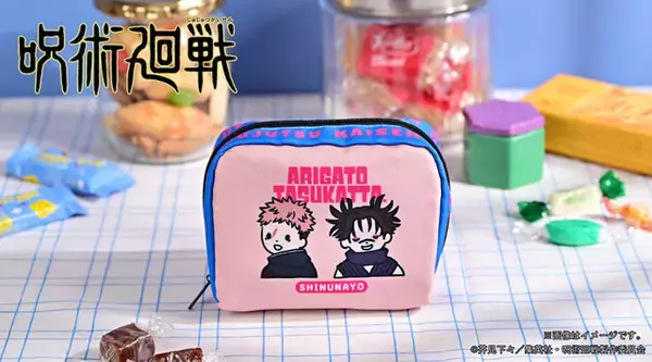 「虎杖、脹相、直哉たちのゆる～いイラストが可愛い♪ 「呪術廻戦」×グッズブランド「ビィズニィズ」が再コラボ！ レトロポップなデザインがたまらない」の画像