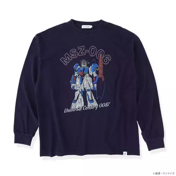 「Zガンダム、リック・ディアス、キュベレイのTシャツが登場！ MS柄＆古着的な雰囲気を味わえるおしゃれなデザイン」の画像