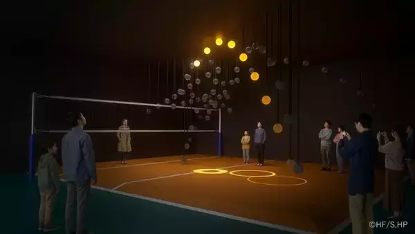 「「ハイキュー!!」トスをあげる“影山”視点で見ると…プレーをコート上で超体験！展示イベント「オン ザ コート」新ビジュアル公開」の画像