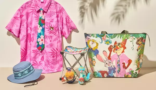 「ズートピア」ジュディ・ニック・ゲイリーと夏を満喫♪ トロピカルなアパレルやレジャーグッズが新登場！