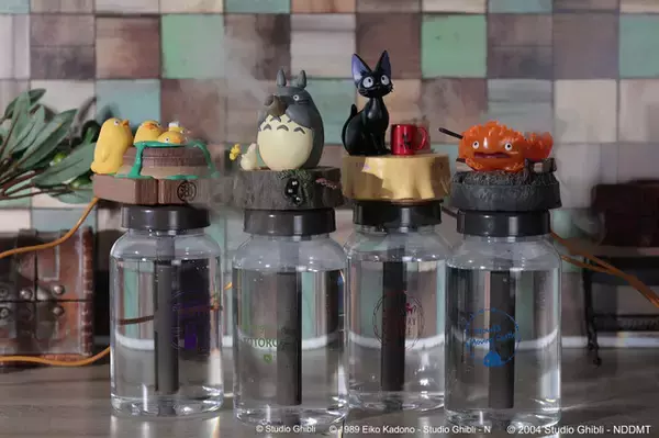 「「となりのトトロ」や「千と千尋の神隠し」の印象的なシーンを表現♪ USB電源式の加湿器が登場」の画像