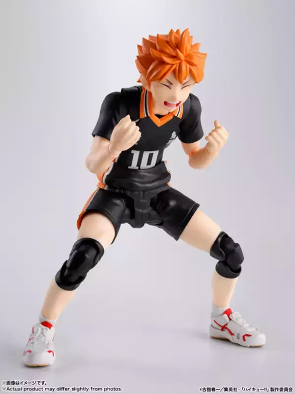 「「ハイキュー!!」日向翔陽"負けたくないことに理由って要る？"  待望のS.H.Figuarts化！専用台座でスパイクの瞬間も再現可能」の画像