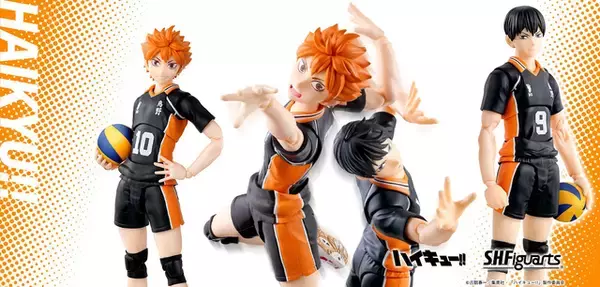 「「ハイキュー!!」日向翔陽"負けたくないことに理由って要る？"  待望のS.H.Figuarts化！専用台座でスパイクの瞬間も再現可能」の画像