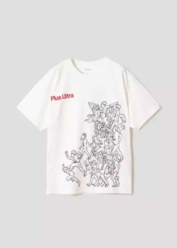 「「ヒロアカ」グラニフコラボが来た！ デク、オールマイト、爆豪勝己、トガヒミコたちがTシャツなど全19アイテムで登場☆」の画像