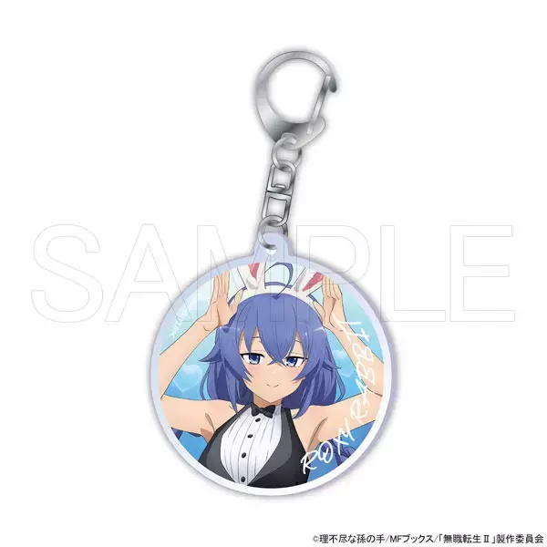 「「無職転生」ロキシー師匠、アニマル水着で大胆姿を披露☆ ラビット、キャットなど4種でヘソ出しポーズ♪」の画像