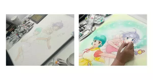 「「魔法の天使クリィミーマミ」描き下ろしイラストのメイキングも上映！ 高田明美の個展が6月25日より開催」の画像
