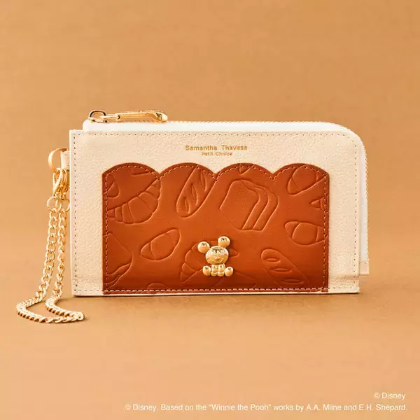 「ミッキーやミニーが“美味しそうなパン”に♪ 財布やチャーム、バッグが登場！「Nuiパン」×Samantha Thavasa Petit Choiceコラボ」の画像