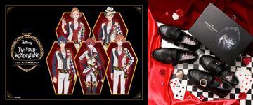 「ディズニーツイステ」リドル&ハーツラビュル寮生モデルのローファー登場!推し活にも日常使いにも◎