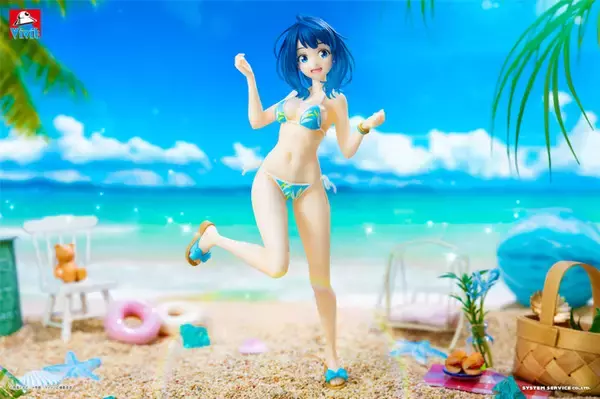 「「マケイン」杏菜が水着ではしゃぐ姿にドキドキ♪かわいすぎるフィギュアが登場！」の画像