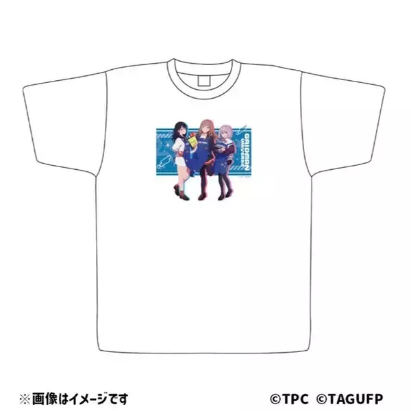 「「グリッドマンユニバース」六花＆夢芽＆アカネがヴィレヴァン店員に…！描き下ろしのエプロン姿がアクキーやタペストリーなどグッズに♪」の画像