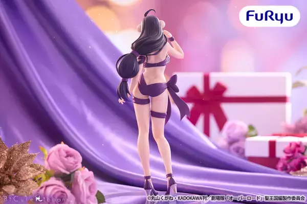 「“プレゼントは私…♪”大胆なリボン衣装のフィギュアシリーズ爆誕！「オバロ」アルベド＆シャルティア、「To LOVEる」金色の闇＆モモ」の画像
