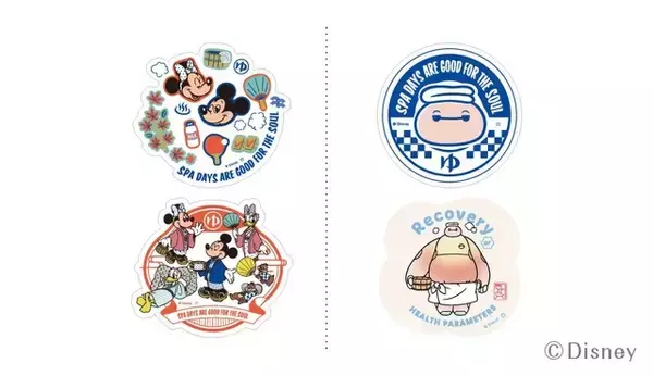 「「ディズニー」ミキミニやベイマックスが湯上がりスタイル♪ 大江戸温泉物語グループ限定のグッズ多数登場」の画像
